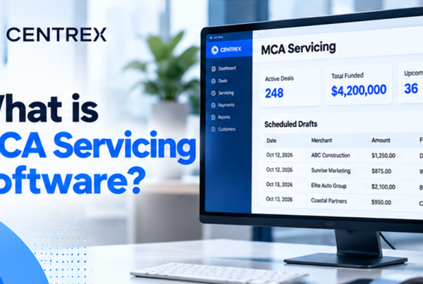 MCA Servicing Software